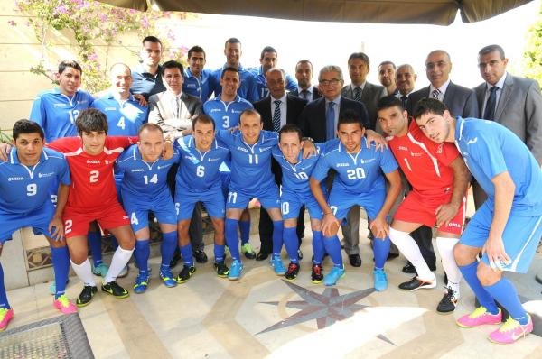 بنك بيروت يتعادل في اول مباراة في ابطال اسيا لكرة الصالات