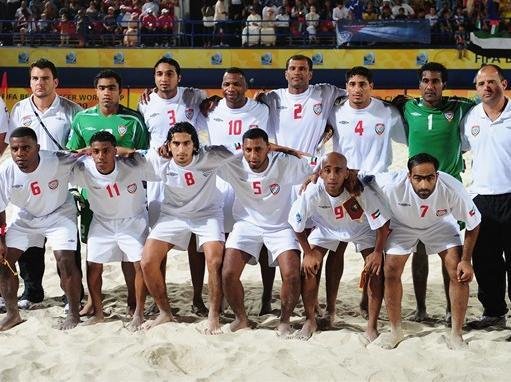 بعثة المنتخب الاماراتي لكرة القدم الشاطئية تتجه الى تاهيتي 