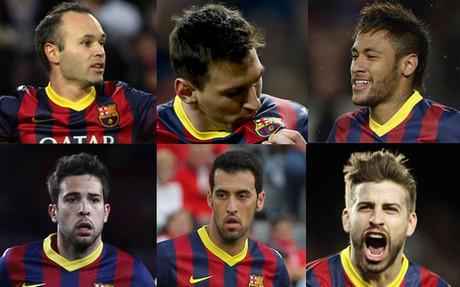 6 لاعبين غير قابلين للمس في برشلونة 