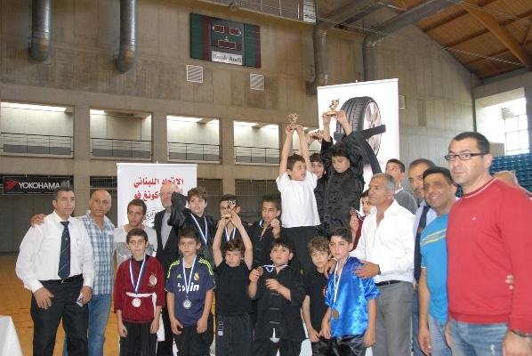 نادي الانطونية بطل لبنان في الكونغ فو(اسلوب الكيندا) لفئة 6-11 سنة