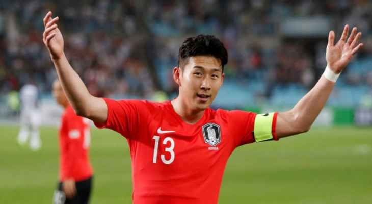 سون يقود قائمة منتخب كوريا الجنوبية لكأس العالم