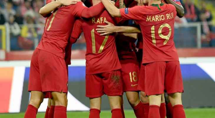 دوري الامم الاوروبية: البرتغال تتفوق على بولندا وفوز صربيا ورومانيا