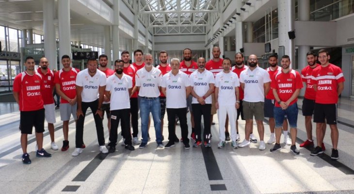 منتخب لبنان لكرة السلة يغادر الى البحرين للمشاركة في البطولة الودية