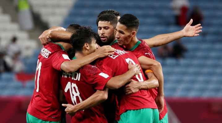 كأس العرب: فوز عريض لمنتخب المغرب على نظيره الفلسطيني