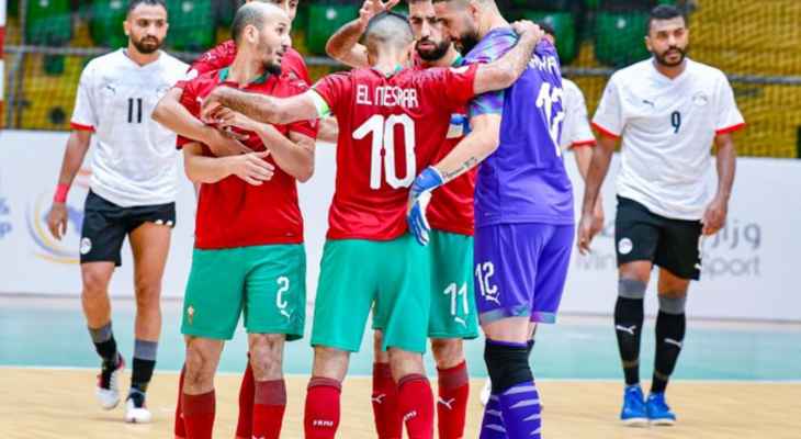 كأس العرب للصالات: المغرب تهزم مصر وتصل للنهائي