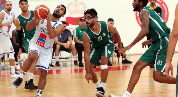 بيروت يواجه سلا المغربي في نصف نهائي البطولة العربية