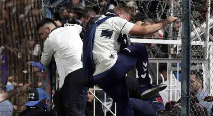 وفاة شخص خلال اشتباكات في مباراة كرة قدم في الدوري الارجنتيني