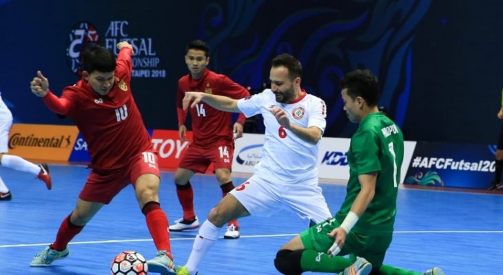 فيديو: ملخص مباراة لبنان وتايلاند في كأس آسيا للصالات