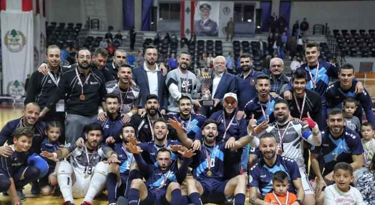 كأس لبنان افتتاحية لموسم كرة الصالات