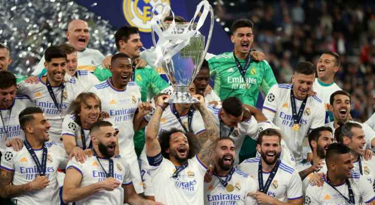 أيار: اللقب الـ14 لريال مدريد في دوري أبطال أوروبا، فرانكفورت بطل الدوري ولقب المؤتمر لروما