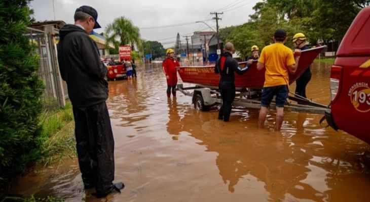 وقف الدوري البرازيلي بسبب الفيضانات في جنوب البلاد