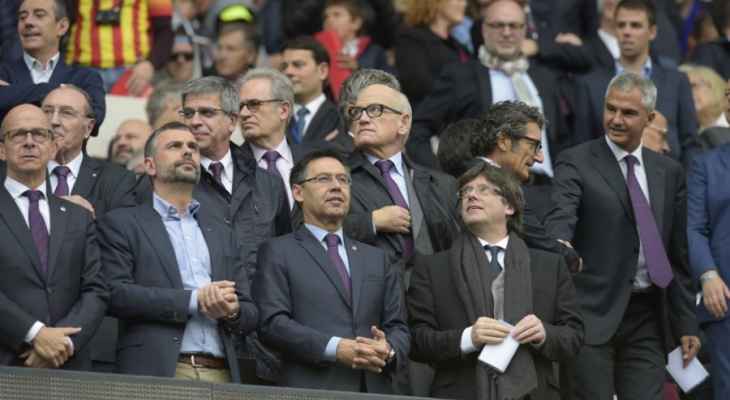 برشلونة يفتقد رئيسه في موقعة ليون