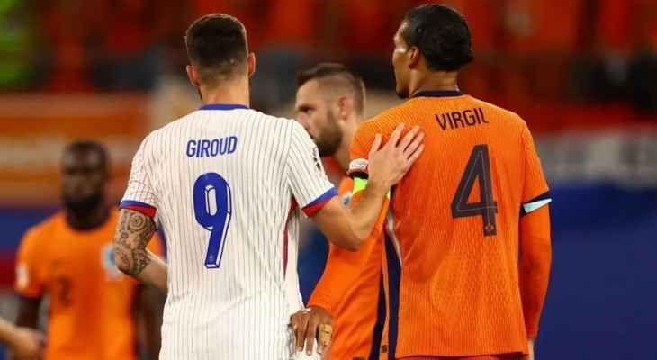 منتخبا هولندا وفرنسا: أول تعادل سلبي في اليورو منذ 50 مباراة