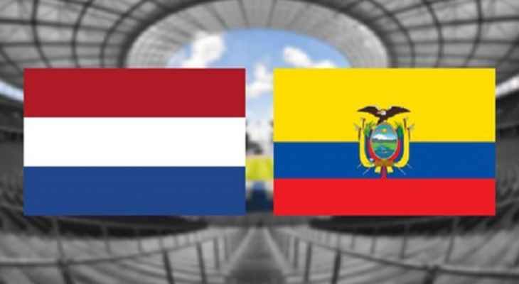 تشكيلتا هولندا والاكوادور