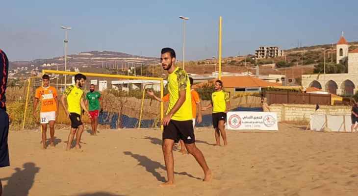 بيروت وشباب الجناح الى نهائي البطولة الشاطئية