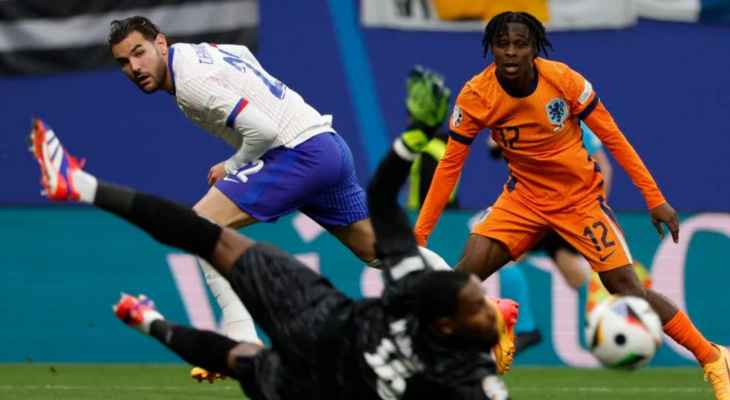 إحصاءات من مباراة فرنسا - هولندا