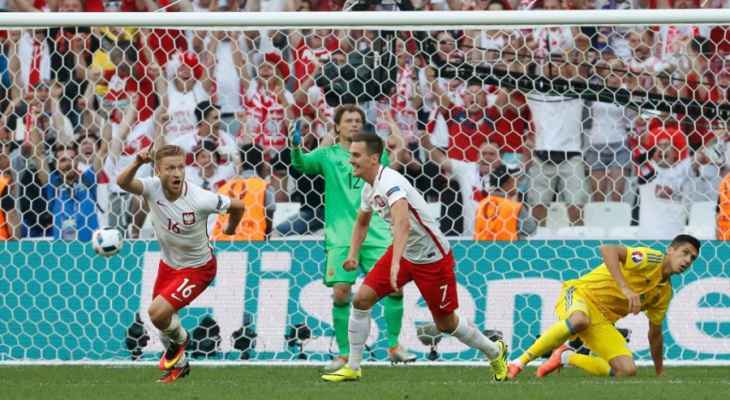 يورو 2016: بولندا تستغل العقم الهجومي لاوكرانيا لتحسم تأهلها