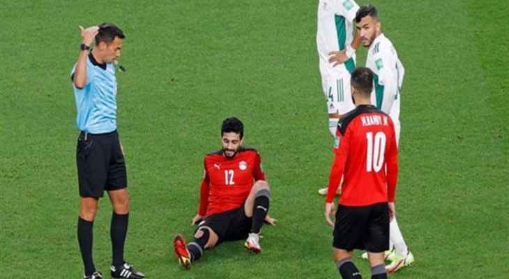 الكشف عن طبيعة إصابة ثنائي المنتخب المصري حجازي واشرف