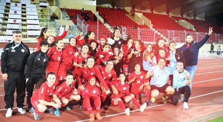 منتخب سيدات لبنان يتخطى نظيره الفلسطيني في بطولة غرب آسيا لكرة القدم