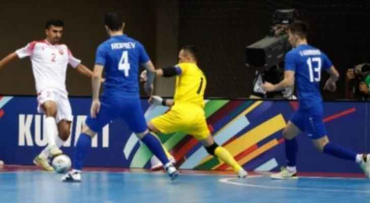 كأس اسيا للصالات: منتخب البحرين خارج البطولة بعد الخسارة امام اوزبكستان