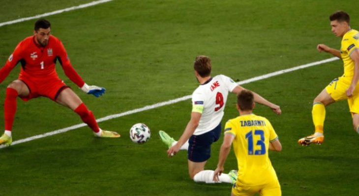 أمم اوروبا 2020: انكلترا تضرب موعداً امام الدنمارك في نصف النهائي برباعية امام اوكرانيا‎‎