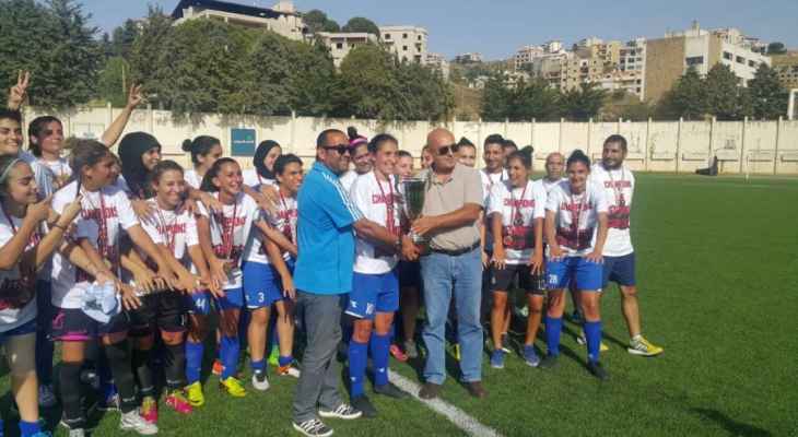 سيدات زوق مصبح بطلات كأس لبنان 
