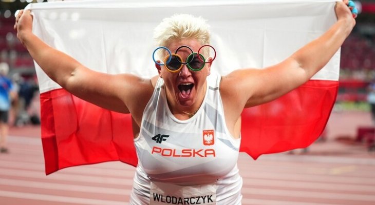 فلودارتشيك أول رياضية في التاريخ تفوز بثلاث ذهبيات أولمبية