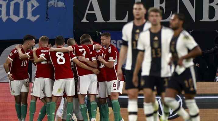 دوري الأمم: فاجأت المجر ألمانيا وسقطت إنجلترا أمام إيطاليا