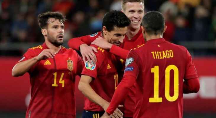 اسبانيا تحافظ على سجلها بدون هزائم بعد 27 مباراة في التصفيات 