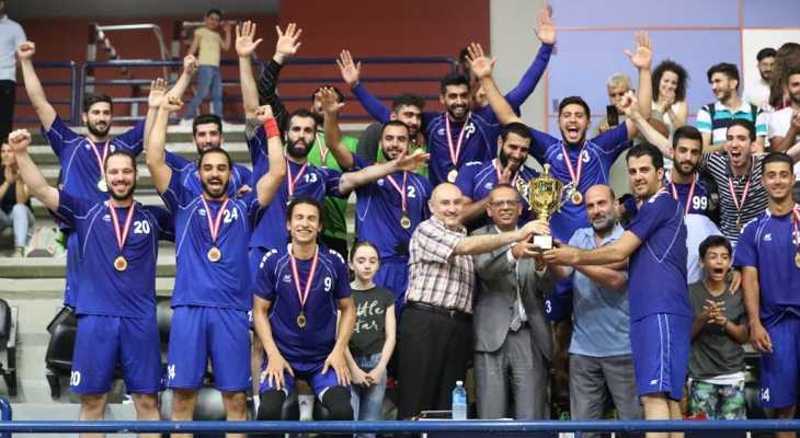 الصداقة يحتفظ بلقب بطولة لبنان لكرة اليد