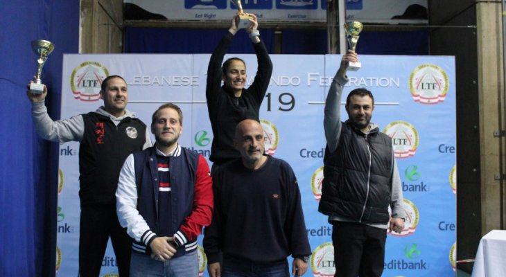 بطولة لبنان للحزام الاحمر في التايكواندو: انترانيك(انطلياس) في المركز الأول