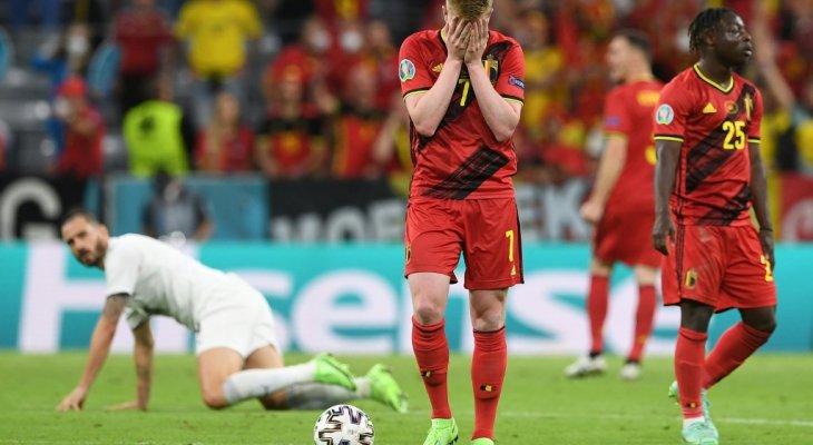 كأس أوروبا: فرصة ضائعة جديدة للجيل الذهبي البلجيكي 