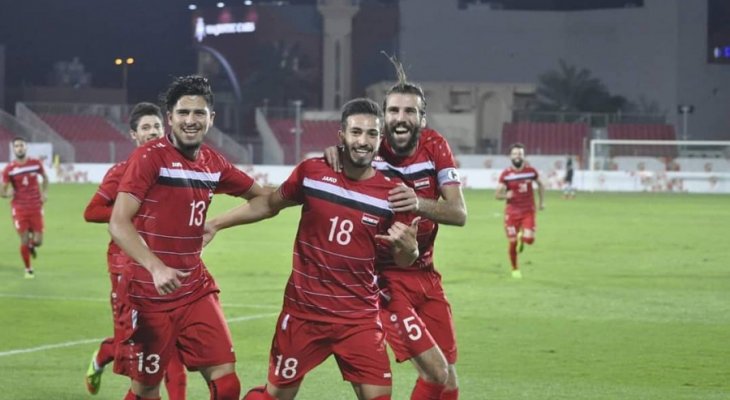 سوريا الاولمبي يهزم نظيره البحريني في مباراة ودية