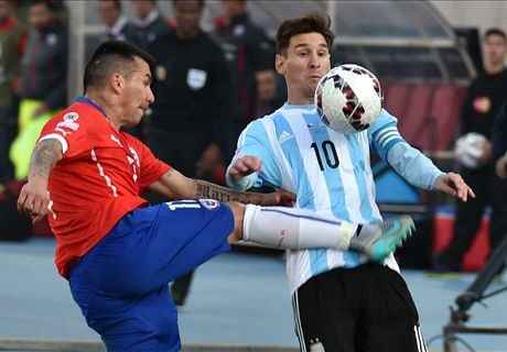 حالات تحكيمية من مباراة الأرجنتين-تشيلي