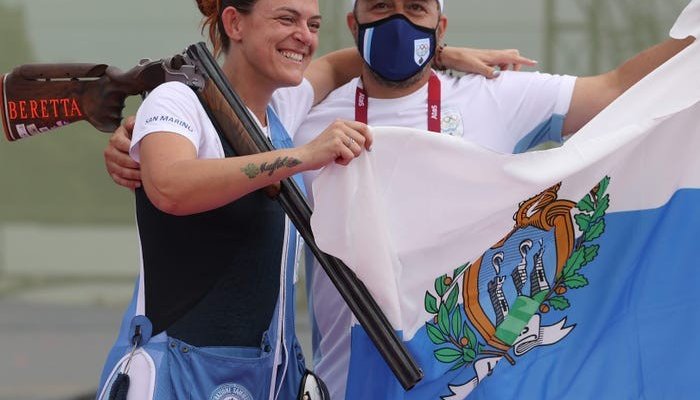 سان مارينو تحقق أول ميدالية في تاريخ الأولمبياد
