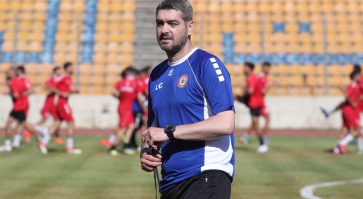 مدرب لبنان راضٍ عن اداء اللاعبين امام سوريا 