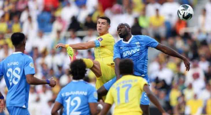 الأحداث المثيرة لمباراة النصر والهلال