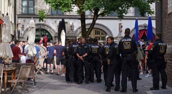 اعتقال 7 مشجعين انكليز في ميونيخ