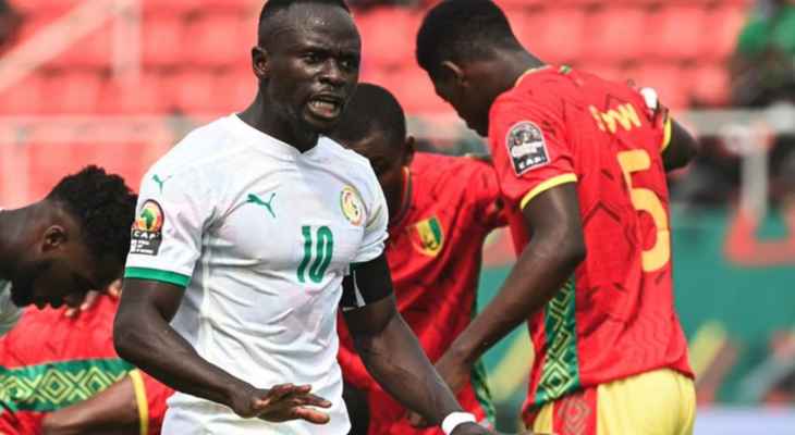 بطولة امم افريقيا: السنغال يتعادل سلبياً مع غينيا