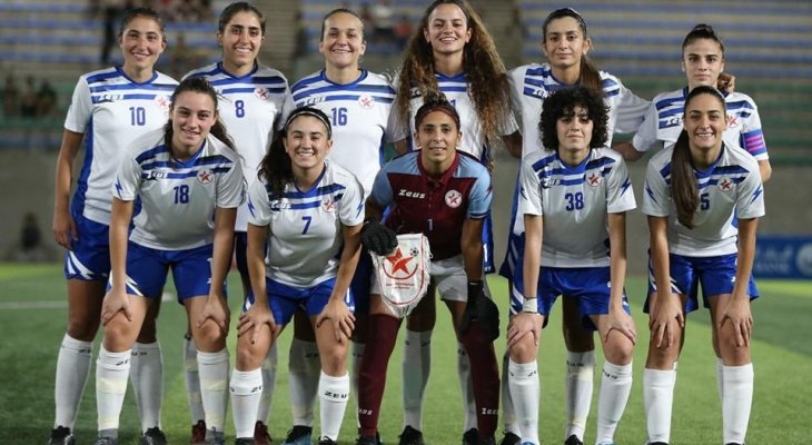 نجوم الرياضة اللبناني SAS وصيف بطل غرب آسيا لاندية السيدات