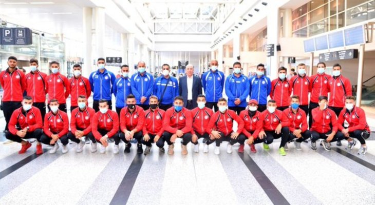 بعثة المنتخب الأولمبي تغادر الى طاجيكستان