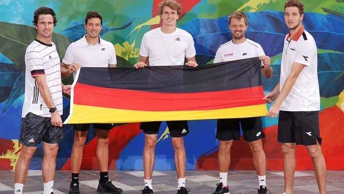 المانيا تتقدم في بطولة ATP Cup