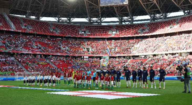 مباراة المجر وإنكلترا شهدت حضور 30 ألف مشجع من الأطفال