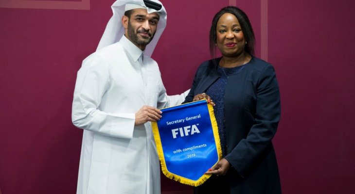الذوادي: قطر تتطلع بالتعاون مع الفيفا لتنظيم نسخة استثنائية من كأس العالم