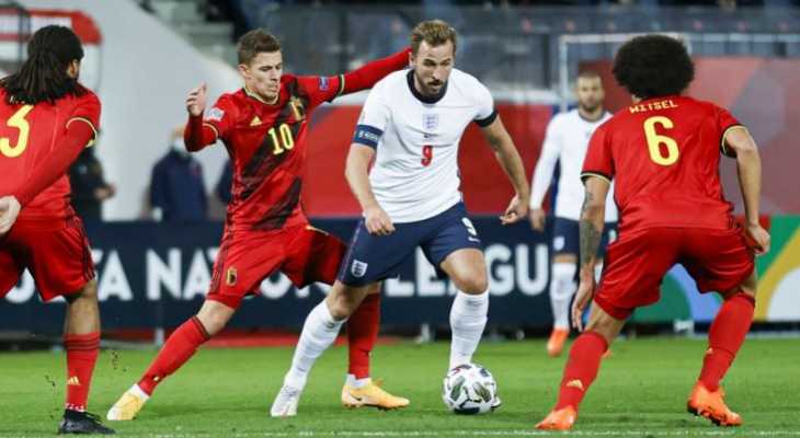 بلجيكا تحسم صدارتها بالفوز امام انكلترا وثنائية للاتزوري امام بولندا‎