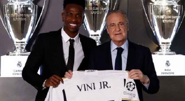 ريال مدريد يمدد عقد فينيسيوس جونيور حتى 2027