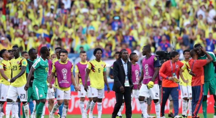 خاص:كولومبيا اوقفت العزف الكروي السنغالي الذي ادهش الجميع ورفع رأس السنغال 