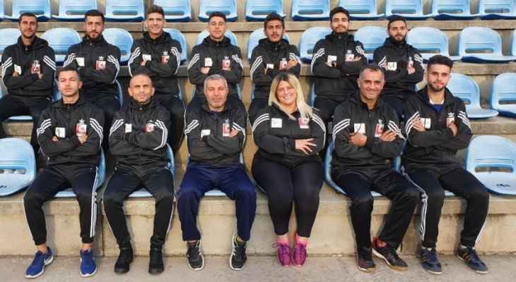 فريق الميني فوتبول في الجامعة اللبنانية إلى أوكرانيا