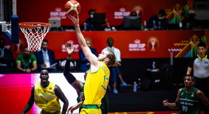 استراليا تتفوق على السعودية في الجولة الثانية من تصفيات امم اسيا لكرة السلة