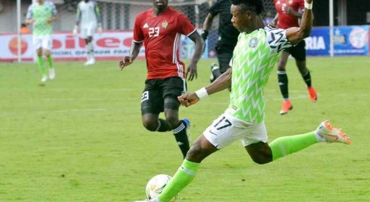 اصابة قلبية خطيرة للاعب نيجيريا في التمارين